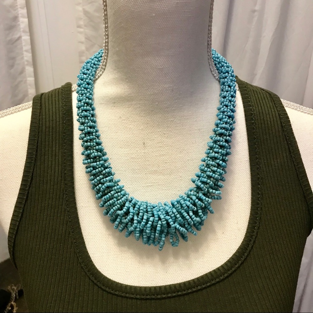 Hand beaded necklace